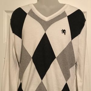 Express V-neck L/S sweater - Mens' L